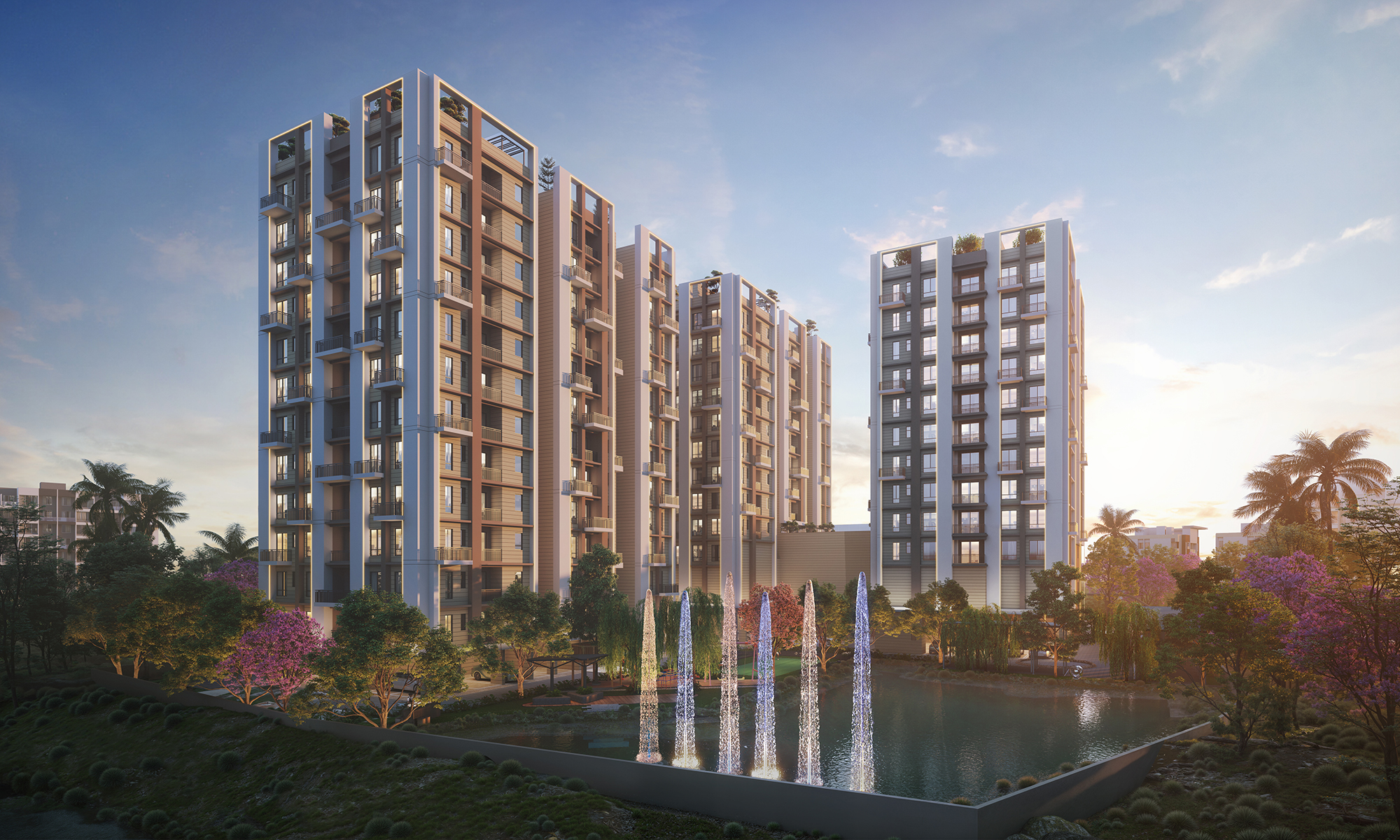 duplex flats in kolkata, eshaana